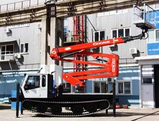 Автогидроподъёмник на базе вездехода Prinoth GT-2000