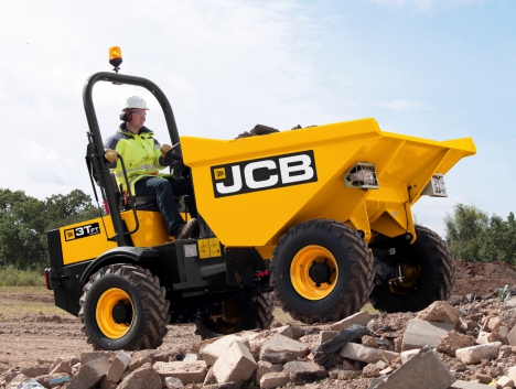 Новые мини-самосвалы грузоподъёмностью от 1 до 10 тонн от JCB