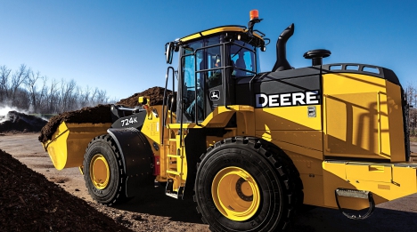 Обновленная линейка фронтальных погрузчиков серии К от JohnDeere