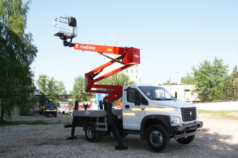 ГАЗон NEXT теперь автогидроподъёмник!