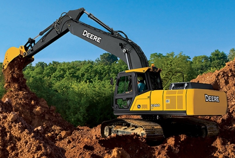 John Deere представляет новые экскаваторы
