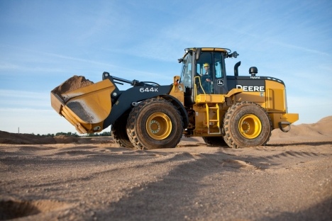 644K Hybrid – новый фронтальный погрузчик от John Deere